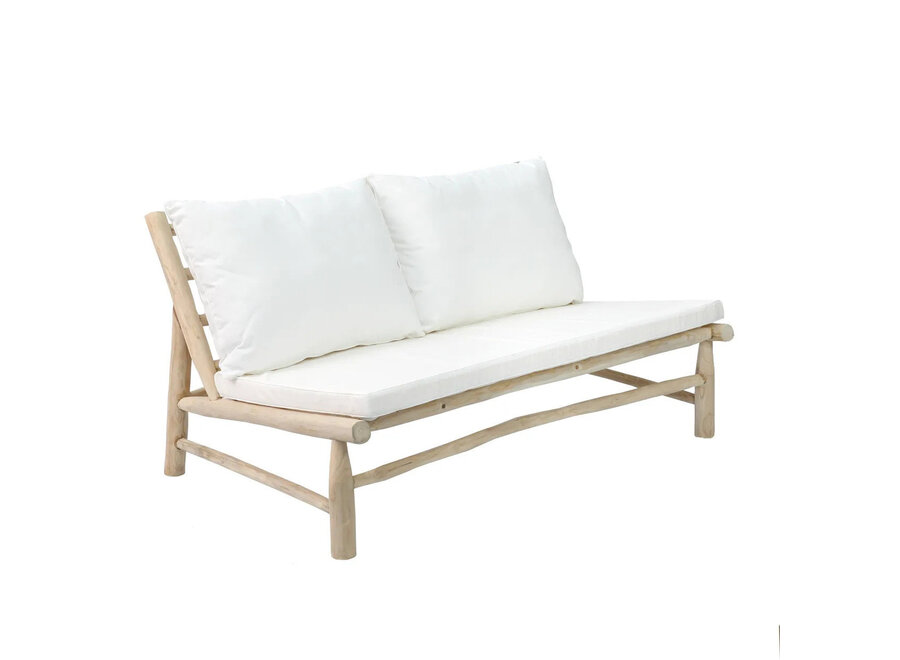 The Island Two Seater - Natural White