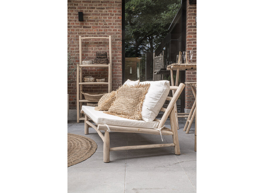 Das Island Sofa - Natur Weiss