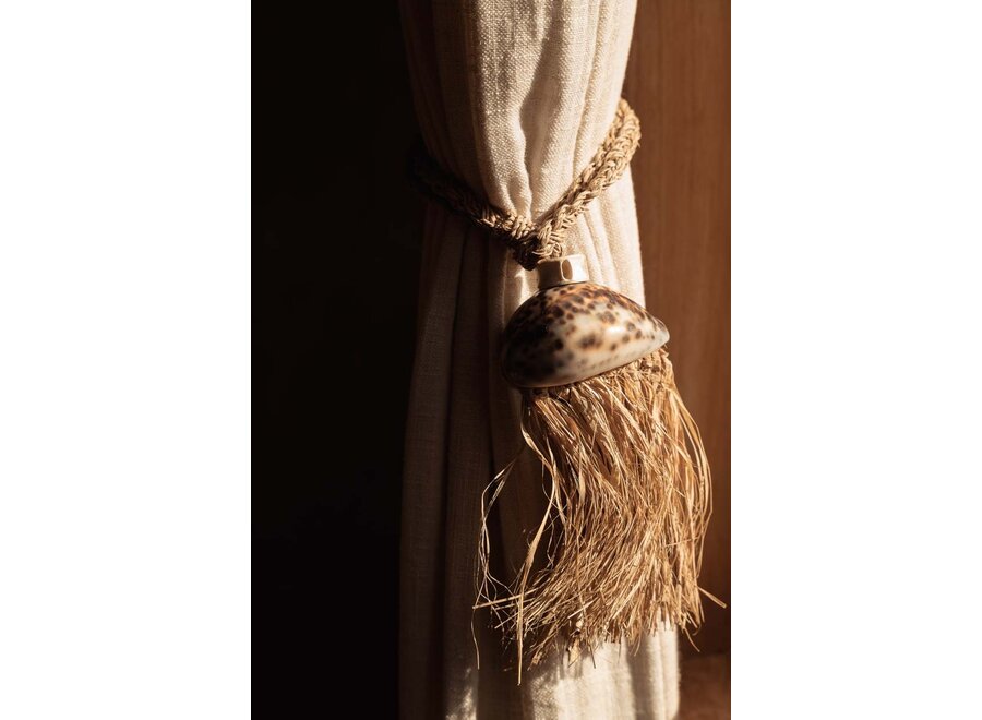 Le Pompon Raffia Lupina - Naturel