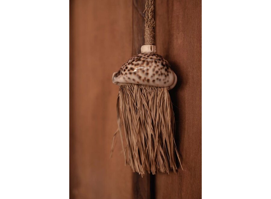 Die Raffia Lupina Quaste - Natur