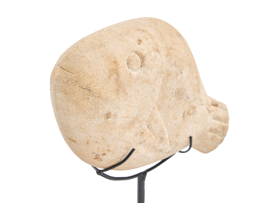 El Fish Piedra En Soporte - S
