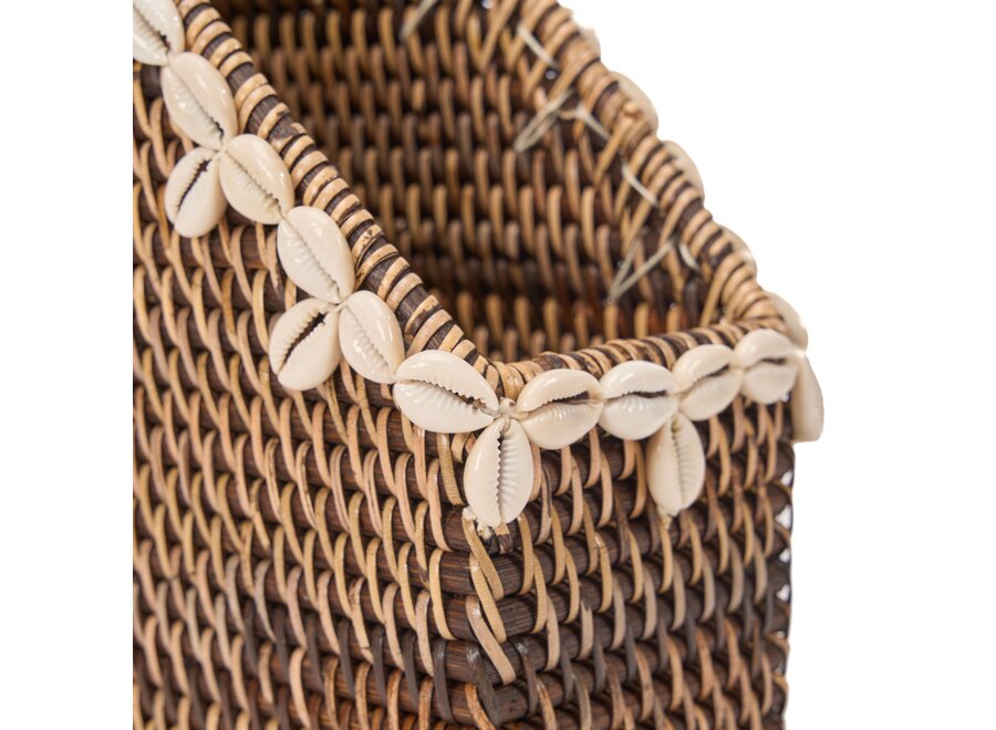 L’Organizzatore Shell Edge - Marrone Naturale