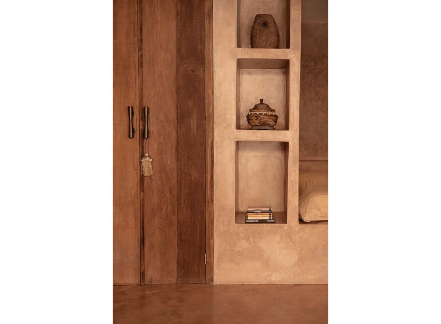 The Terra Totem Candle Holder - Brown