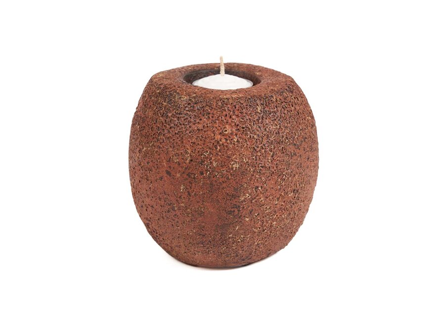 De Cavestone Kandelaar - Terracotta