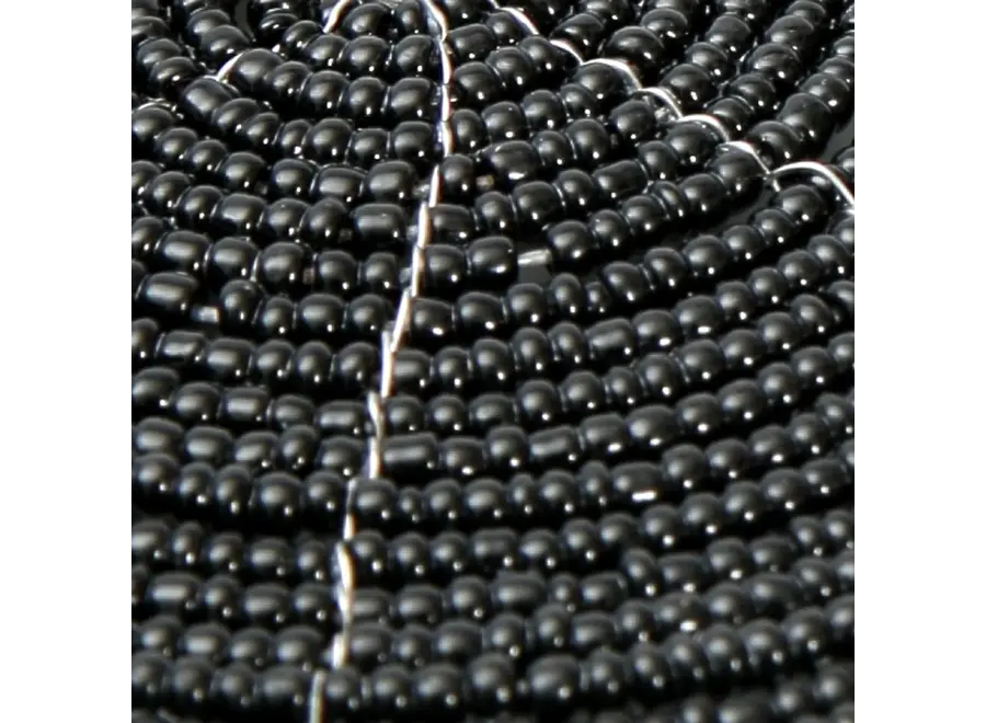 Der Beaded Untersetzer - Schwarz