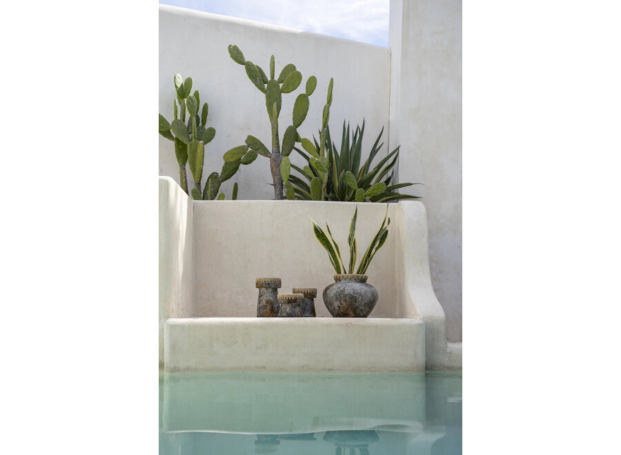 Le Vase Styly - Gris Antique - L