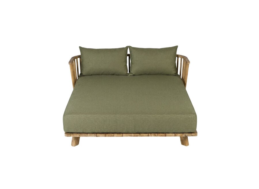 The Double Malawi Daybed - Green Alga