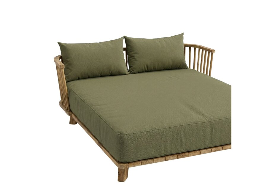 El Double Malawi Tumbona Exterior - Alga Verde