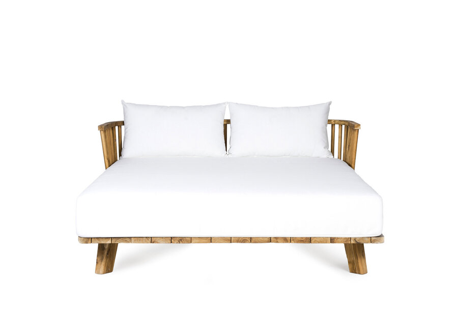 The Double Malawi Daybed - Natural White