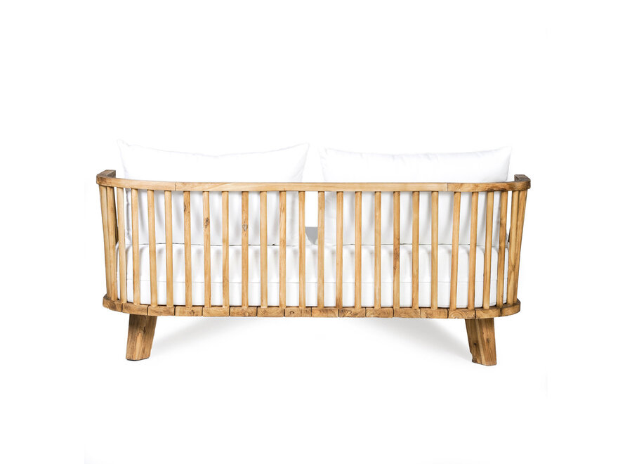 The Double Malawi Daybed - Natural White