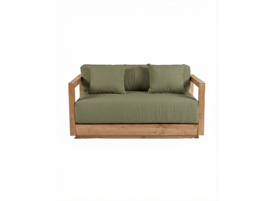 De Umalas Tweezitsbank - Outdoor - Groene Alga