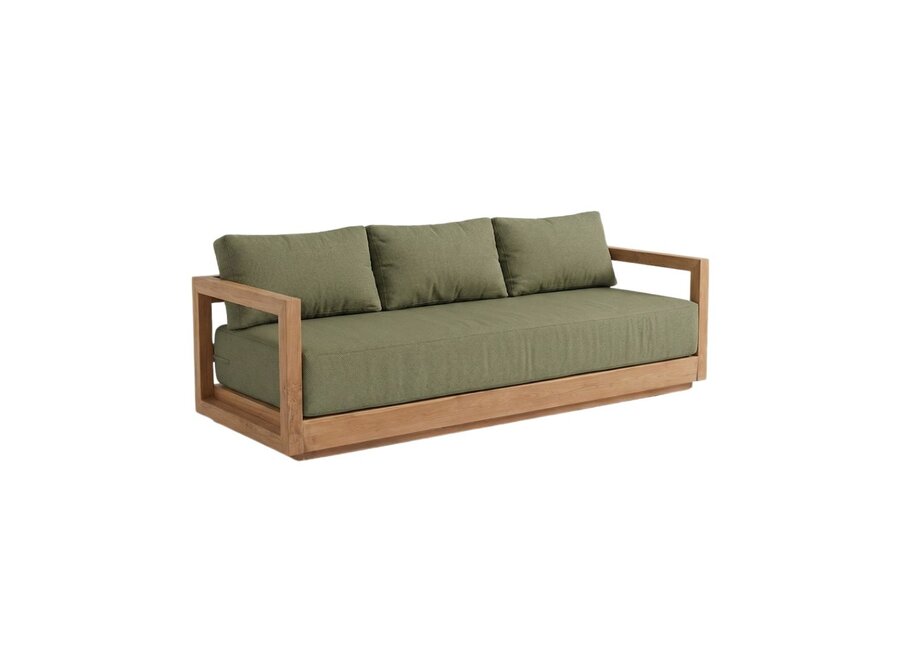 Il Umalas Divano Tre Posti - Outdoor - Alga Verde