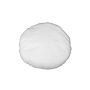 Coussin Intérieur Rond Blanc - Ø40