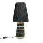 Die Naxos Tischlampe - Schwarz Natur