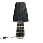 The Naxos Table Lamp - Black Natural