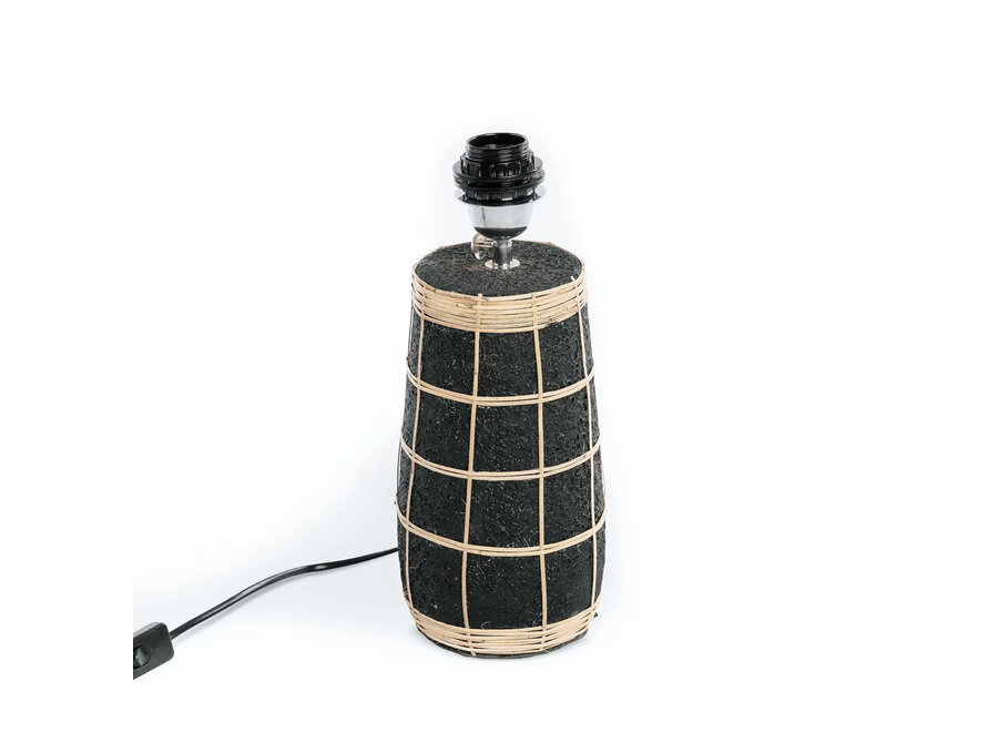 The Naxos Table Lamp - Black Natural