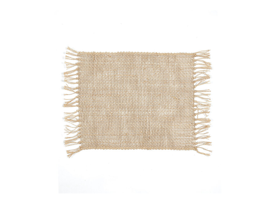 The Isey Seagrass Coaster - Natural