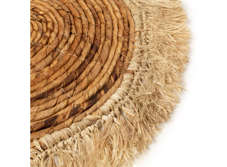 The Banana Raffia Placemat - Natural