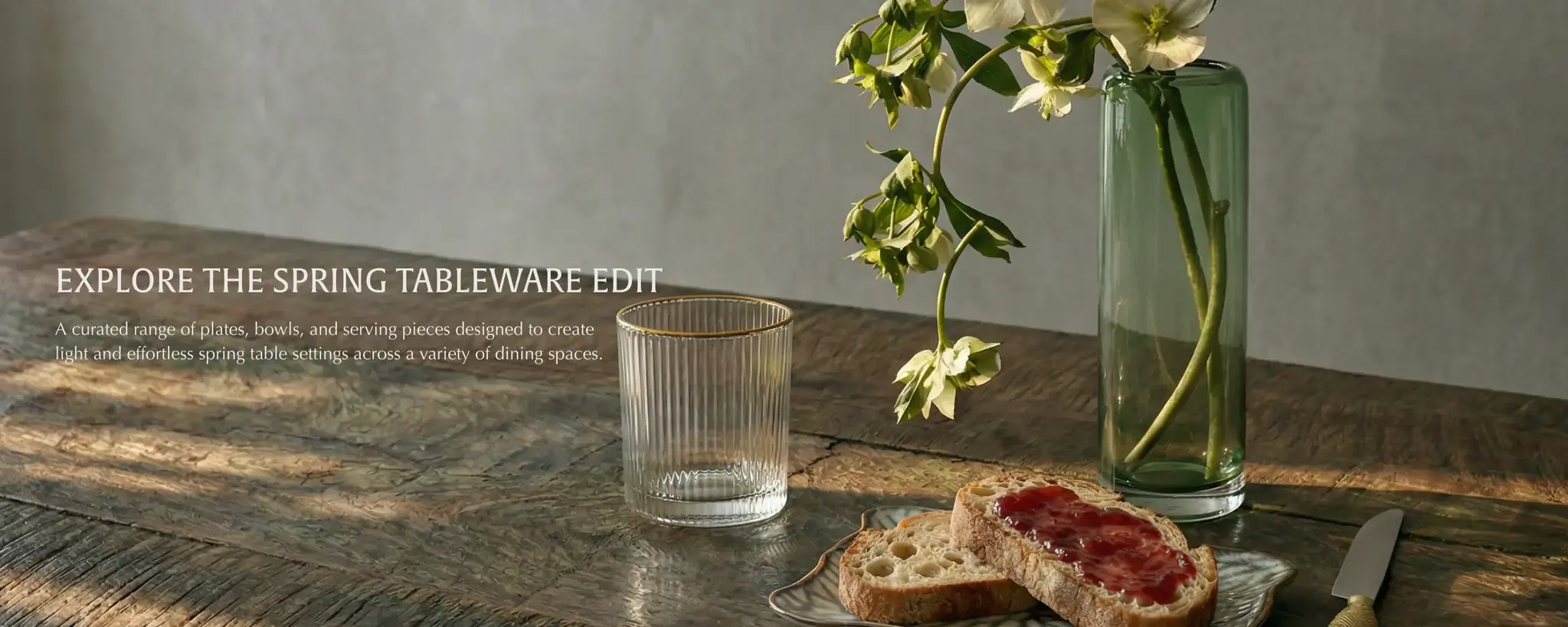 Spring Collection Banner Desktop