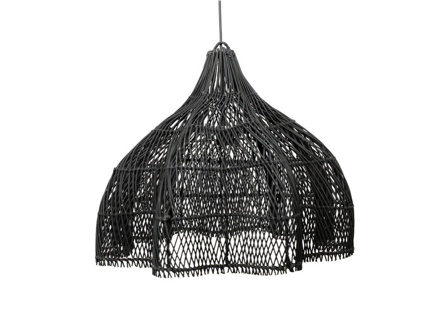 La Lámpara Colgante Whipped - Negro - M