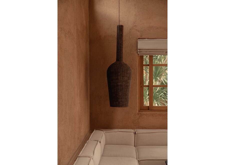 La Lámpara Colgante Amphora - Nogal Oscuro - XXL