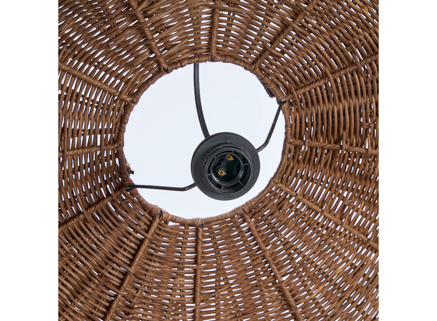 Il Lampadario Wave - Noce Scuro - L