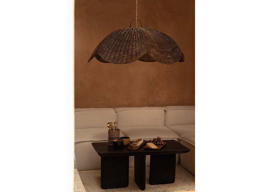 Il Lampadario Wave - Noce Scuro - L