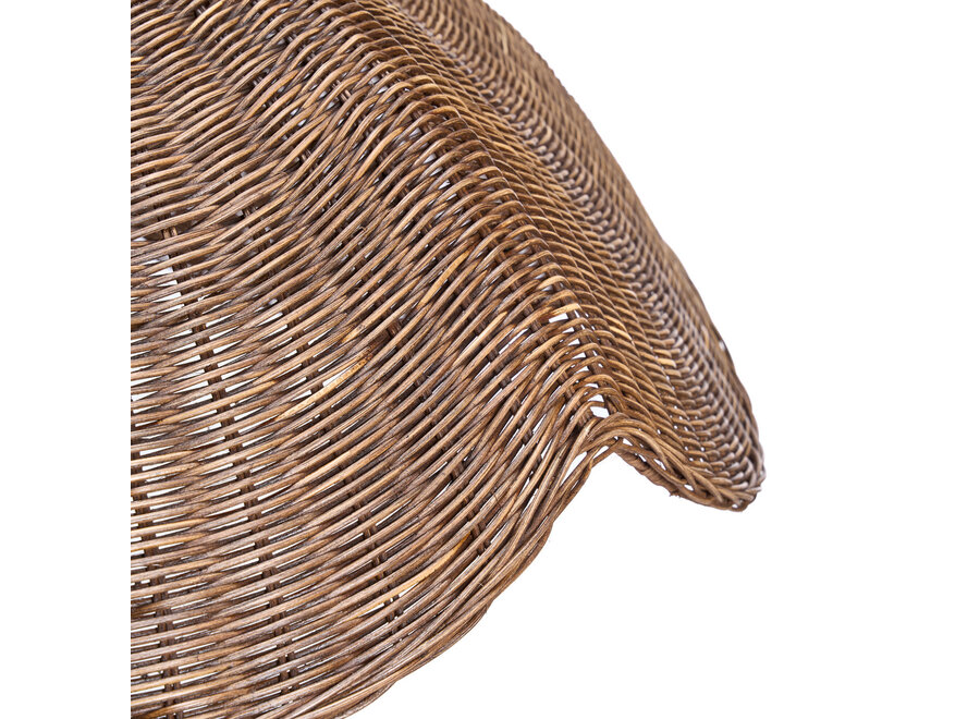 De Wave Hanglamp - Donker Noten - L