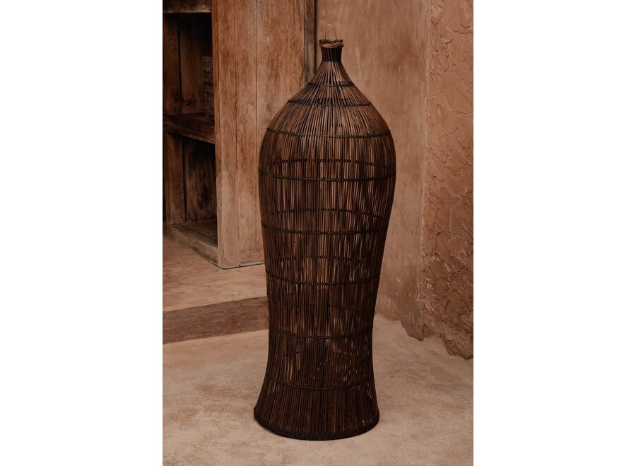 The Oasis Tower Pendant - Dark Walnut - XL