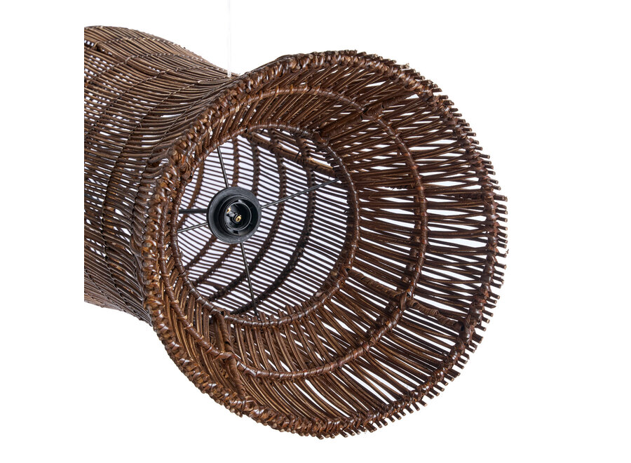 Le Luminaire Suspendu Oasis Tower - Noyer Foncé - XL