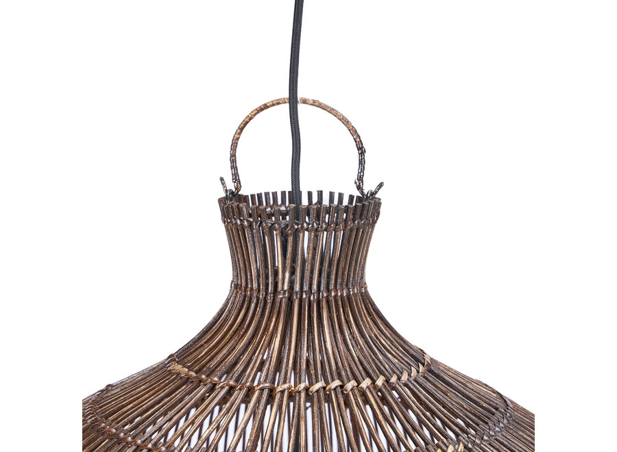 Le Luminaire Suspendu Desert Gourd - Noyer Foncé - S