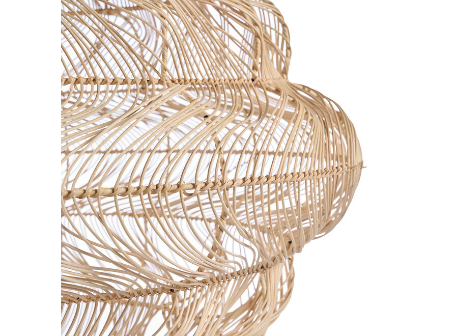 Il Lampadario Aurora Puff - Naturale - XL