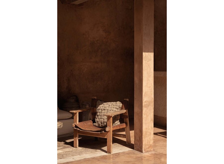 La Federa Linen Crosier - Naturale