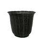 Die Beaded Hohe Schale - Schwarz - L