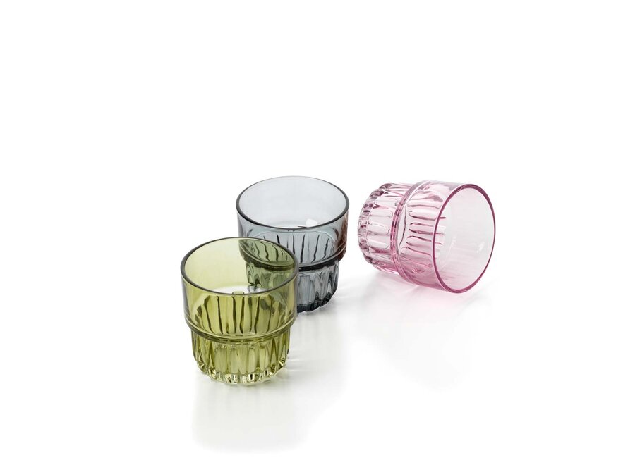 Il Bicchiere Faceted - Blush