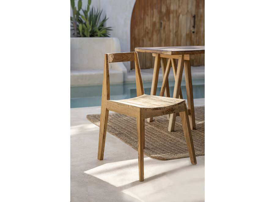 The Paxi Dining Chair - Natural - Outdoor