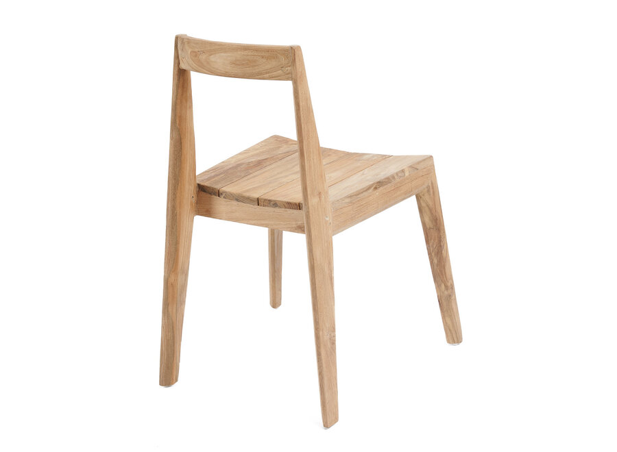 De Paxi Eetkamerstoel - Naturel - Buiten