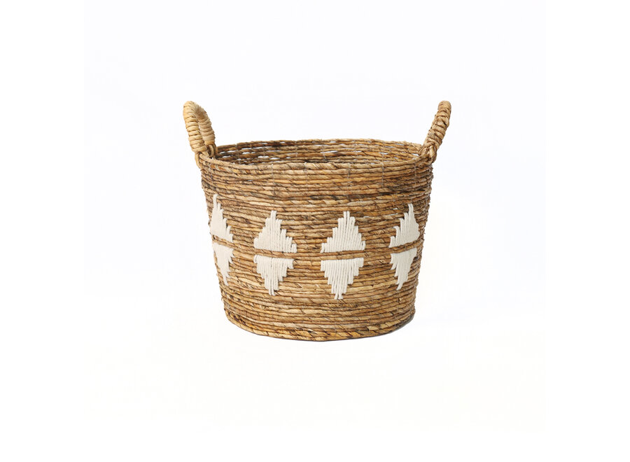 Los Banana Stitched Cestas - Blanco Natural - M_40
