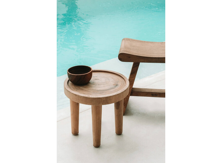 The Suar Side Table - Natural