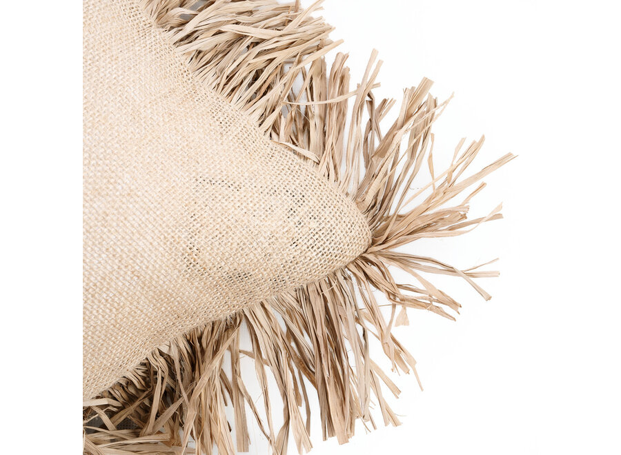 De Jute Bonita Kussenhoes - Naturel - 30x50
