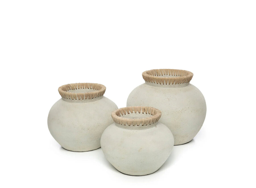 Le Vase Styly - Béton Naturel - S