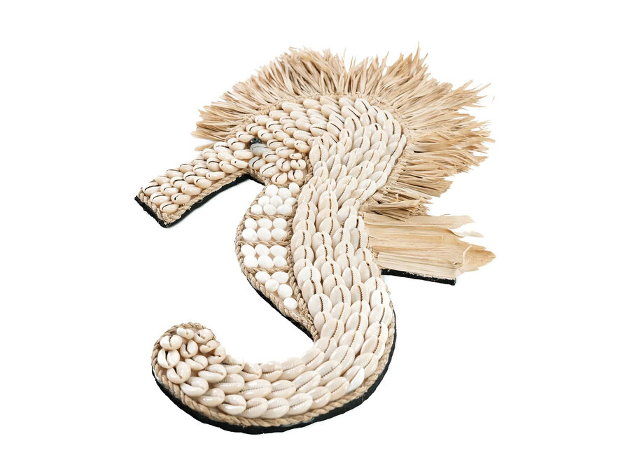 Le Cheval de Mer Shell - Blanc