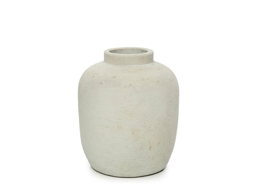 Die Peaky Vase - Betongrau - L