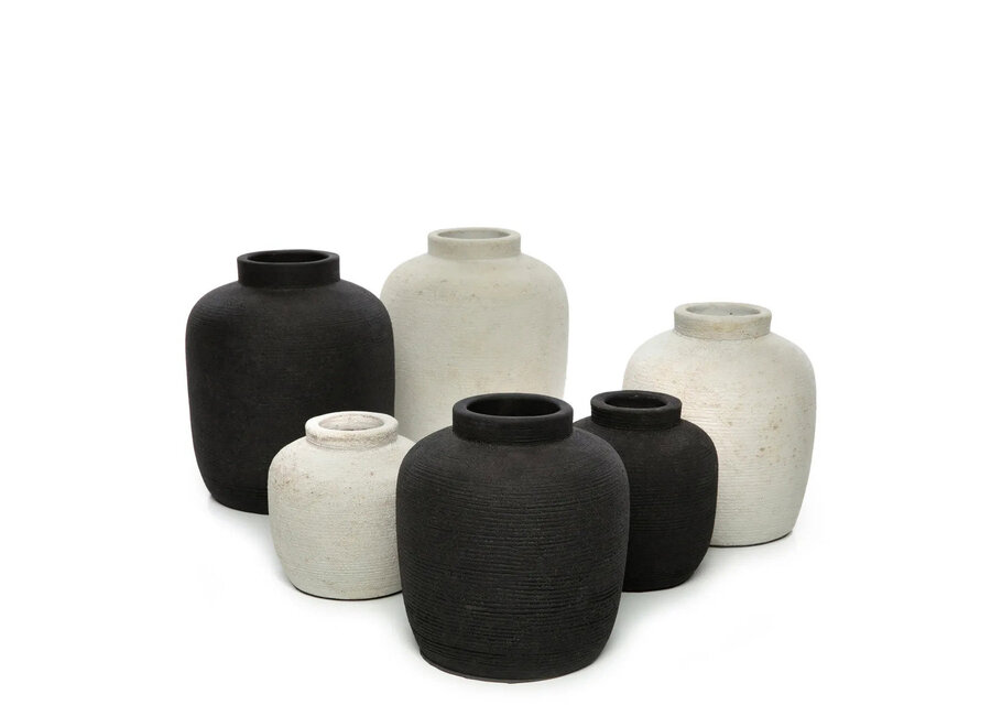 De Peaky Vaas - Beton - L