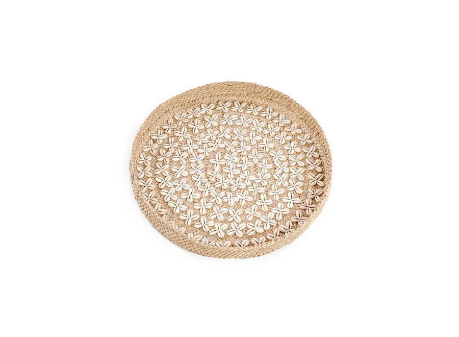 El Plato Costa Shell - Blanco Natural - M