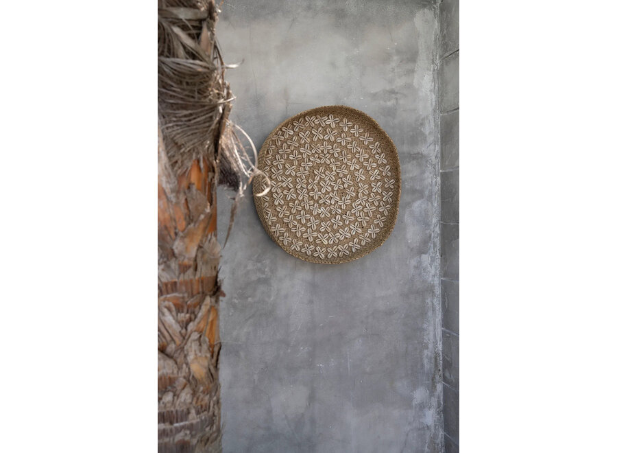 The Costa Shell Plate - Natural White - M