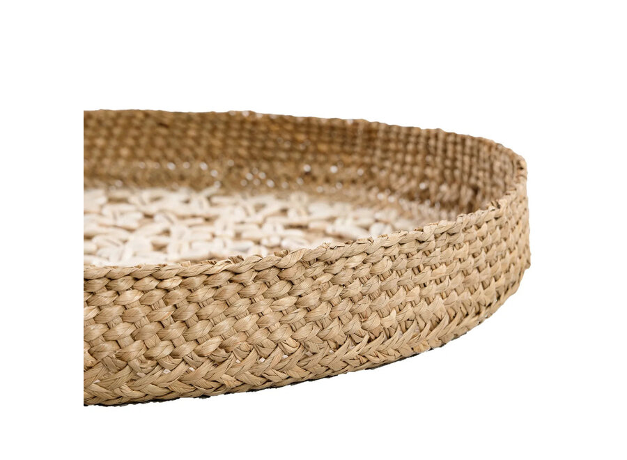 The Costa Shell Plate - Natural White - M
