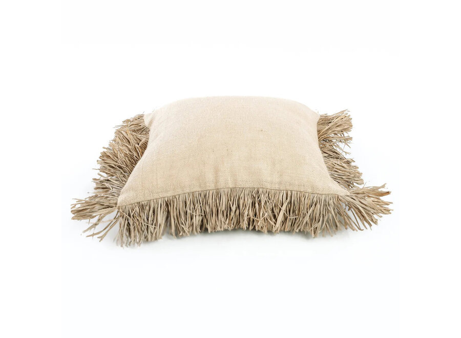 Housse De Coussin Jute Bonita - Naturel - 60x60