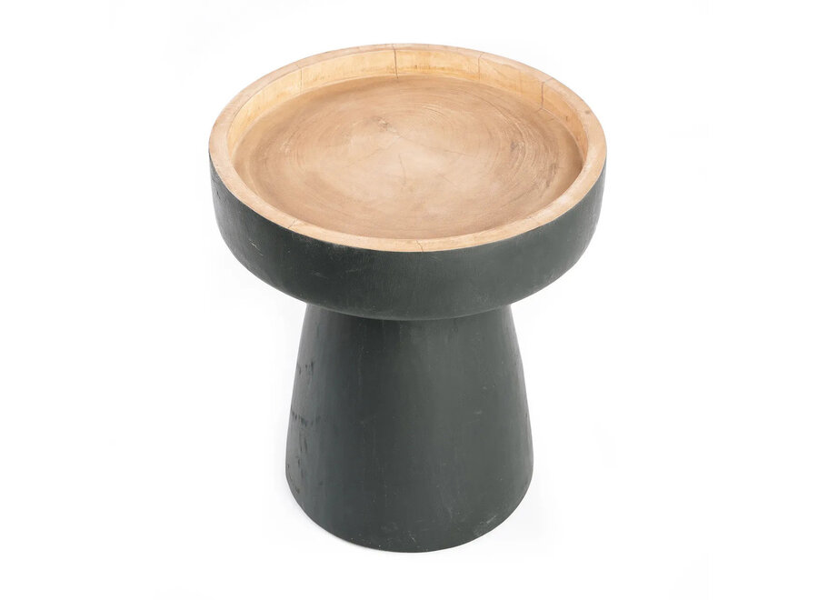 El Mesa Auxiliar Rayu - Negro Natural