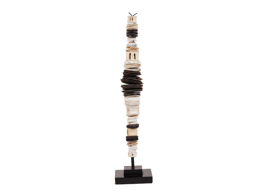 The Money Shell on Stand - Black White - M